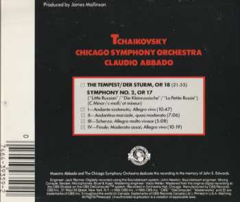CD Pyotr Ilyich Tchaikovsky: Symphony No. 2 / The Tempest = Der Sturm