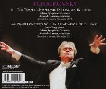 CD Pyotr Ilyich Tchaikovsky: The Tempest, Op. 18; Piano Concerto No. 1, Op. 23