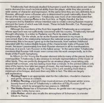 CD Pyotr Ilyich Tchaikovsky: Album for the Young, Op. 39