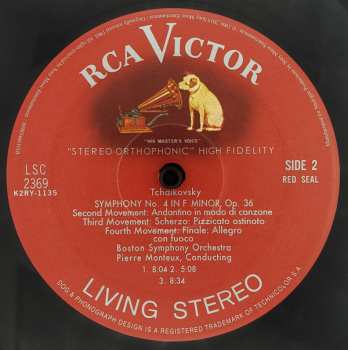 LP Pyotr Ilyich Tchaikovsky: Symphony No. 4 LTD | NUM