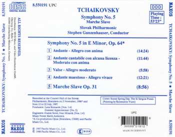 CD Pyotr Ilyich Tchaikovsky: Symphony No.5 • Marche Slave