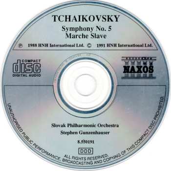 CD Pyotr Ilyich Tchaikovsky: Symphony No.5 • Marche Slave