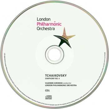 2CD Pyotr Ilyich Tchaikovsky: Symphony No. 4 / Symphony No. 5
