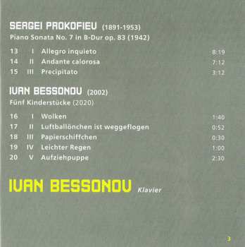 SACD Sergei Prokofiev: Ivan Bessonov Plays Tchaikowsky Rachmaninoff Prokofiev