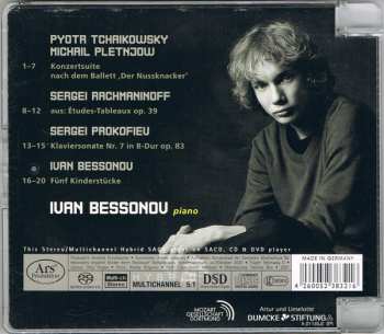 SACD Sergei Prokofiev: Ivan Bessonov Plays Tchaikowsky Rachmaninoff Prokofiev