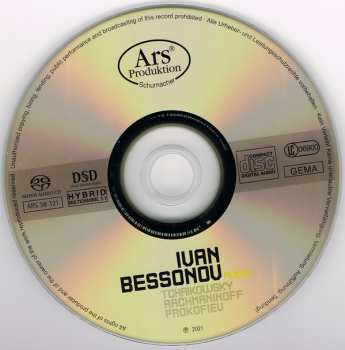 SACD Sergei Prokofiev: Ivan Bessonov Plays Tchaikowsky Rachmaninoff Prokofiev