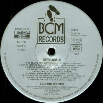 LP Technotronic: Megamix