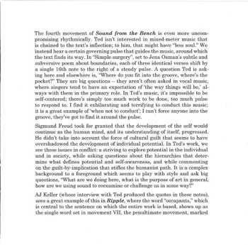 CD Ted Hearne: Sound From The Bench