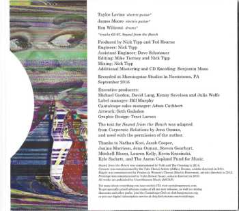 CD Ted Hearne: Sound From The Bench