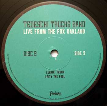 3LP Tedeschi Trucks Band: Live From The Fox Oakland