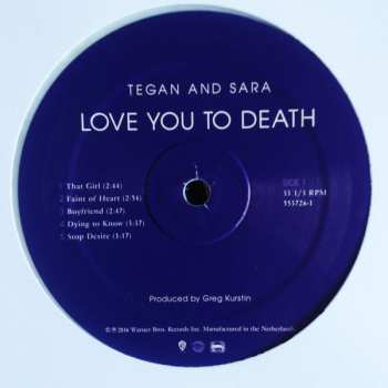 LP Tegan and Sara: Love You To Death CLR