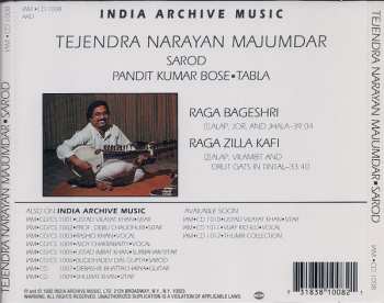 CD Tejendra Majumdar: Raga Bageshri / Raga Zilla Kafi