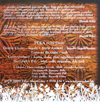 CD Téka: Vadvirágok = Wildflowers (Hungarian Village Music = Magyar Népzene)