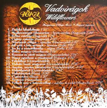 CD Téka: Vadvirágok = Wildflowers (Hungarian Village Music = Magyar Népzene)