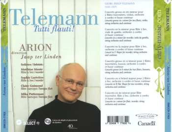 CD Georg Philipp Telemann: Tutti Flauti !