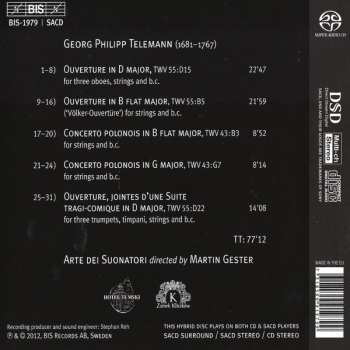 SACD Georg Philipp Telemann: Ouvertures Pittoresques