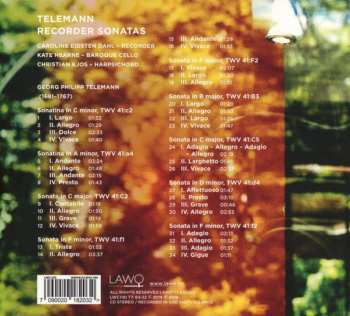 CD Georg Philipp Telemann: Recorder Sonatas DIGI