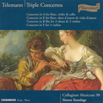 Album Georg Philipp Telemann: Triple Concertos