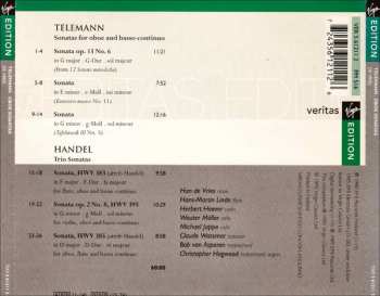 CD Georg Friedrich Händel: Oboe Sonatas And Trio Sonatas