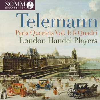 Album Telemann / London Handel Players: Paris Quartets 1