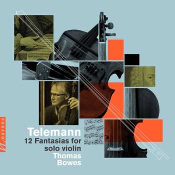 Album Georg Philipp Telemann: 12 Fantasias For Solo Violin