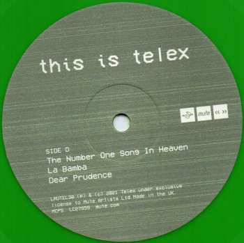 2LP Telex: This Is Telex LTD | CLR