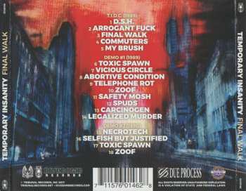 CD Temporary Insanity: Final Walk  LTD