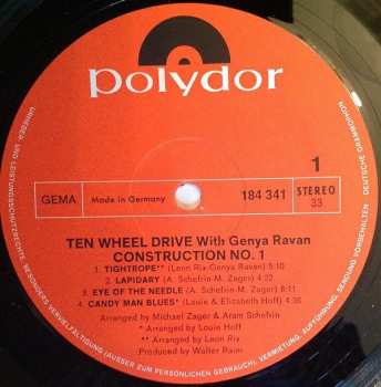 LP Genya Ravan: Construction #1