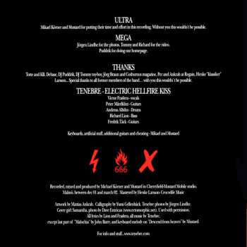 CD Tenebre: Electric Hellfire Kiss