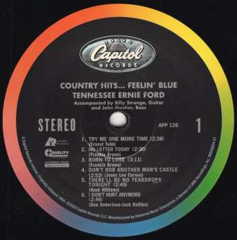 LP Tennessee Ernie Ford: Country Hits...Feelin' Blue LTD