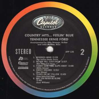 LP Tennessee Ernie Ford: Country Hits...Feelin' Blue LTD