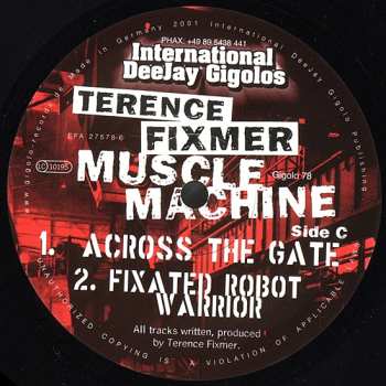 2LP Terence Fixmer: Muscle Machine