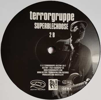 2LP/2CD/DVD/Doos Terrorgruppe: Superblechdose LTD
