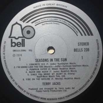 LP Terry Jacks: Seasons In The Sun
