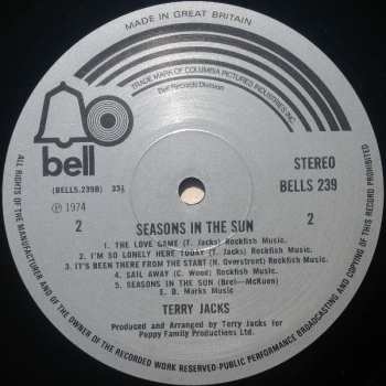 LP Terry Jacks: Seasons In The Sun
