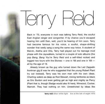 CD Terry Reid: Silver White Light - Live At The Isle Of Wight 1970
