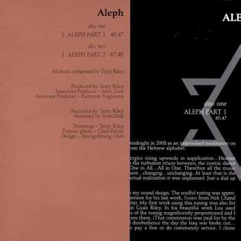 2CD Terry Riley: Aleph