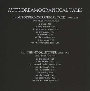 CD Terry Riley: Autodreamographical Tales