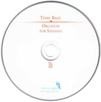 CD Terry Riley: Organum For Stefano