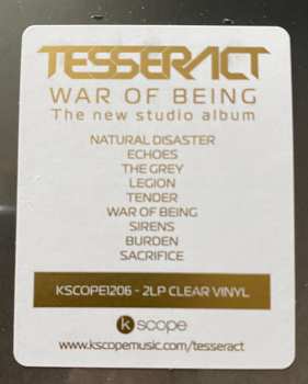 2LP Tesseract: War of Being CLR | LTD
