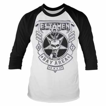 Merch Testament: T-shirt Met Lange Mouwen Bay Area 87 (white) Europe 2020 Tour