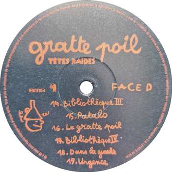 LP Têtes Raides: Gratte Poil