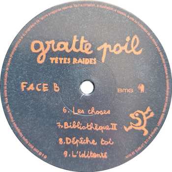 LP Têtes Raides: Gratte Poil