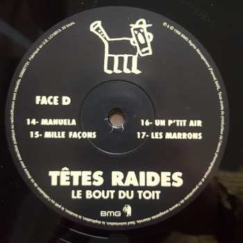 2LP Têtes Raides: Le Bout Du Toit