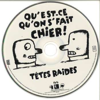 CD Têtes Raides: Qu'Est-Ce Qu'On S'Fait Chier!