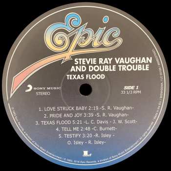 LP Stevie Ray Vaughan & Double Trouble: Texas Flood