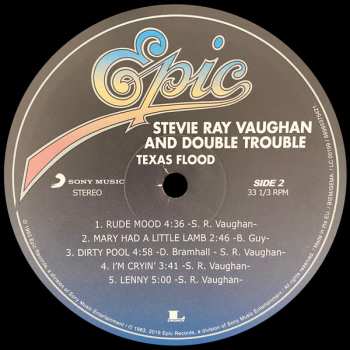 LP Stevie Ray Vaughan & Double Trouble: Texas Flood