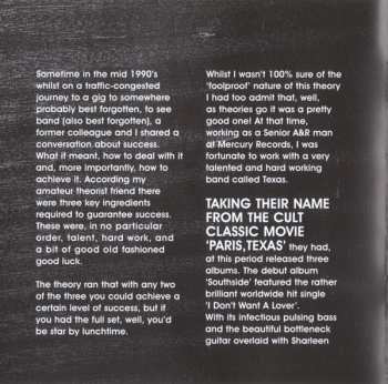 CD Texas: Say What You Want - The Collection