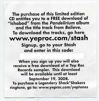 CD Legendary Shack Shakers: Swampblood