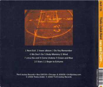 CD Thalia Zedek Band: Liars And Prayers DIGI